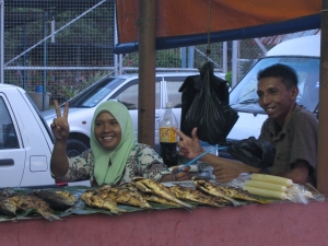 Evening market, Kudat