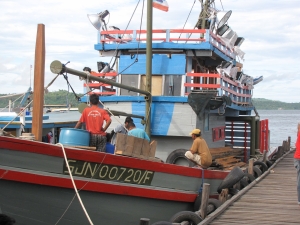 Kudat fishing boat