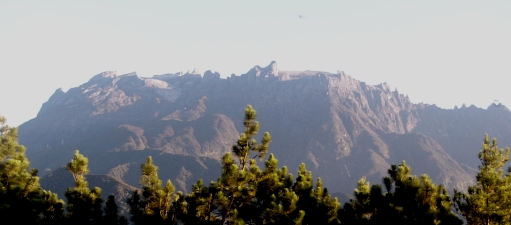 Mount Kinabalu at sunrise