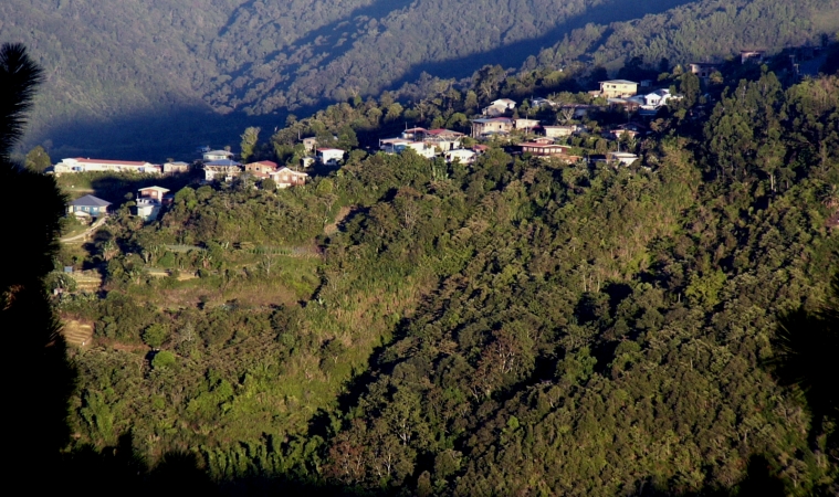 Verdant valley, Crocker Range