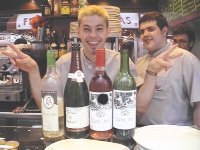 Happiness with wine
