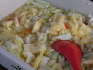 Pineappe & Cucumber Salad