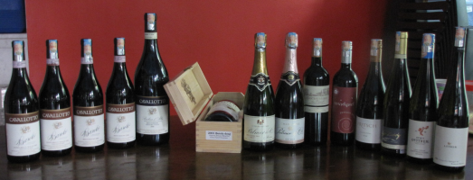 Happy Vines wine selection