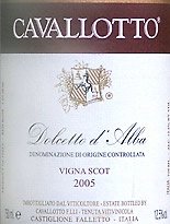 Dolcetto vigna Scott
