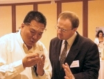 Winston Yee with Michel Fonne