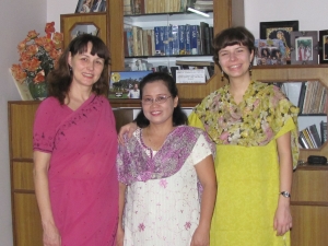 Indian dress for non-Indians