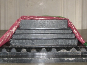 The tombstone